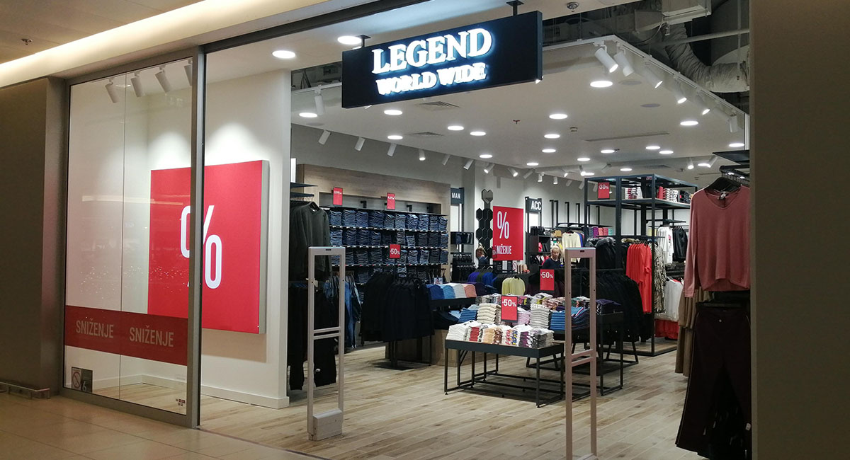 Legend World Wide - UŠĆE Shopping Center