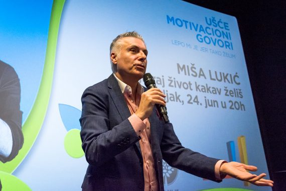 PREDAVANJE MIŠE LUKIĆA: DIZAJNIRAJ ŽIVOT KAKAV ŽELIŠ