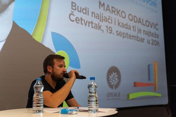 PREDVANJE MARKA ODALOVIĆA: BUDI NAJJAČI I KADA TI JE NAJTEŽE