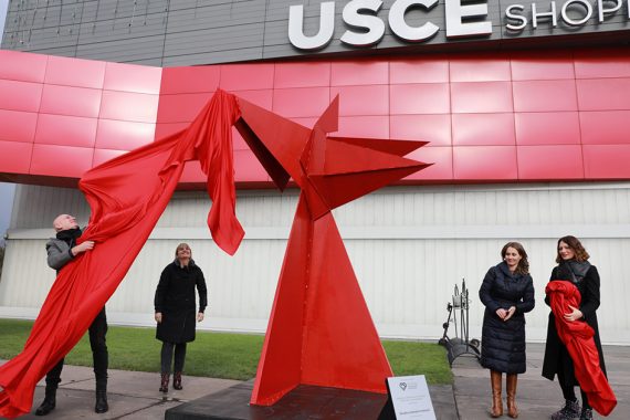 Beograd dobio prvu skulpturu ženske hrabrosti