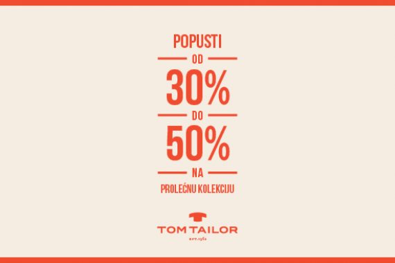 Međusezonski popusti od 30% do 50%