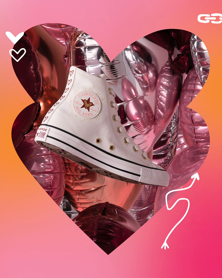 VALENTINE'S DAY CONVERSE UŠĆE Shopping Center